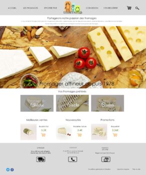 SITE ACCUEIL FROMAGE